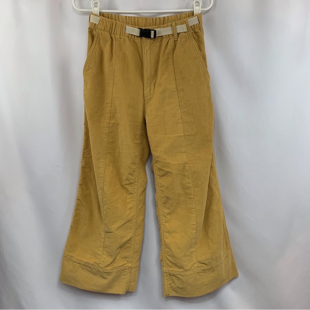The North Face Antelope Tan Wide Leg Corduroy Woman’s Pants Size Small Petite